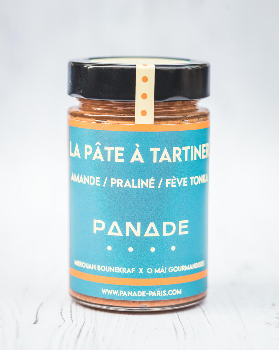 Pâte à tartiner amande/praliné & fève tonka